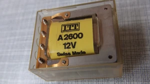 10 Stück - ITT - Print - Relais - 12V / A2600 - 4x Wechsler - mit Deckel ! - Bild 1 von 5