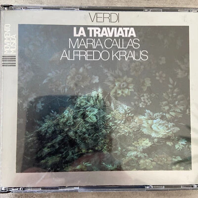 VERDI: La Traviata - Callas / Kraus / Ghione - Live '58 (2-CD-Box 05102 /NM) - Bild 1 von 3