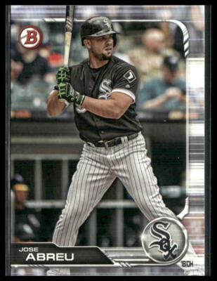 Jose Abreu #55 2019 Bowman Chicago White Sox - Image 1 of 2