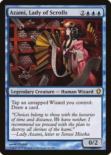MTG - Azami, Lady of Scrolls - Commander 2013 - Magic the Gathering - Image 1 of 1