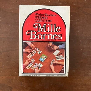 Vintage MILLE BORNES Parker Brothers French Card Game 1971 100% COMPLETE! - Picture 1 of 15