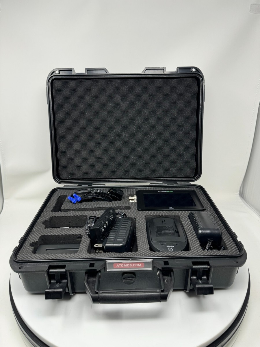 ATOMOS SAMURAI BLADE レコーダー、フード・専用ケース付き ATOMOS SAMURAI BLADE レコーダー、フード・専用ケース付き