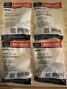 New OEM Motorcarft 433 mhz TPMS Set ML3Z-1A189-D ML3Z1A189D Fits Ford Trucks - Picture 1 of 6