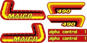 MAICO Alpha one Alpha 1 1982 graphic/decal kit. 250 400 490 - Picture 1 of 1