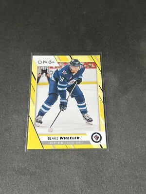 Blake Wheeler 2023-24 O-Pee-Chee Yellow Border #276 - Image 1 of 2