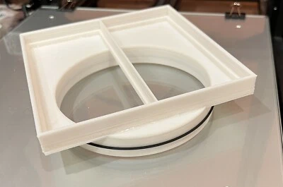 Jeep JK Wrangler Kit Adaptador Filtro Aire Cabina 2007 2008 2009 2010 2011 Foto 1 de 4