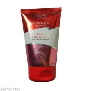Glow & Clean Face Wash - Whitening and Age Miracle Solution for Men & Women100gm - Picture 1 of 3