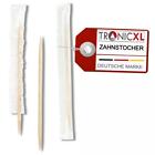 5000 x toothpick individually packaged gastronomy bistro wood accessories