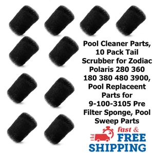 Pool Cleaner Sweep Tail Scrubber fits Polaris 180 280 360 380 9-100-3105 10-Pack - Picture 1 of 14