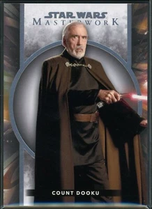 2022 Topps Star Wars Masterwork Base 69 conteo Dooku - Imagen 1 de 2