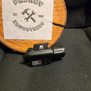 NcSTAR 200 Lumen Pistol LED Flashlight & RED Laser QR Picatinny Mount AQPFLSG - Picture 1 of 5