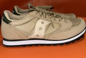 Saucony Jazz Low Pro Original Beige And White Womens Size 8.5 Run Athletic Shoes - Picture 1 of 9