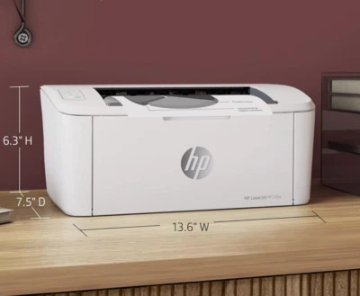 NEW HP LaserJet M110w Wireless Black and White Laser Printer - Image 1 of 4