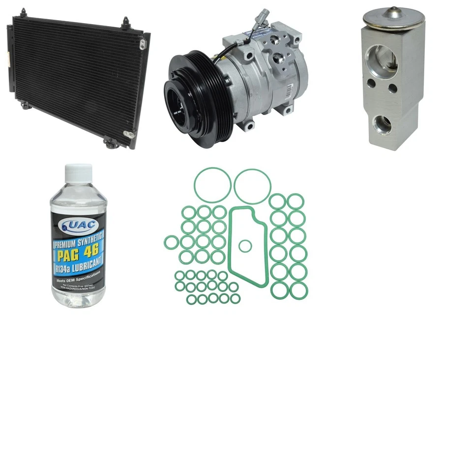 Kit de compressor AC Toyota Corolla 2005-2008 UAC 2006 2007 - Imagem 1 de 1