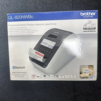 Brother QL820NWBc High Speed Desktop Label Printer | Wireless/USB 2.0 - Image 1 of 4