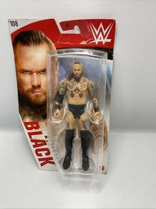 WWE Aleister Black Wrestling Figure Basic Series 108 Mattel-Brand New Tatty Card - Picture 1 of 18
