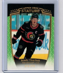 2024-25 Upper Deck Stature Brady Tkachuk Green Base #ed 315/375 #1 - Bild 1 von 1