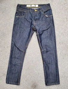 Jeans slim Twisted Soul 07 blu scuro denim 34 W 28 L (T33) - Foto 1 di 6