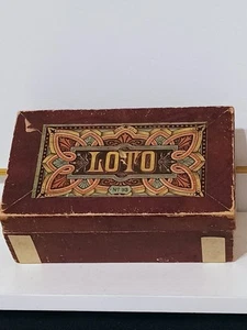 Original McLoughlin Bros 1800's Game  LOTO great graphics All Original COMPLETE - Picture 1 of 10