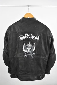 Richa Motorcycle Jacket Men's Size 40 Black Leather Jacket With Armour Biker - Picture 1 of 6