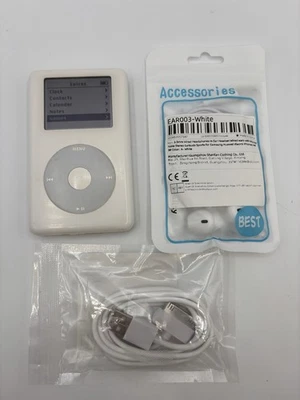 Apple iPod Classic 4th Generation White (20 GB) M9282b - Image 1 of 4