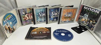 The Sims 1 PC Game Lot (4 Expansions) + 4 Tycoon Games Bundle - Image 1 of 3