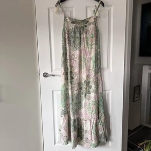 Fat Face Lillian Mosaic Geometric Summer Dress Women’s 16 UK Strappy Floral - Picture 1 of 14