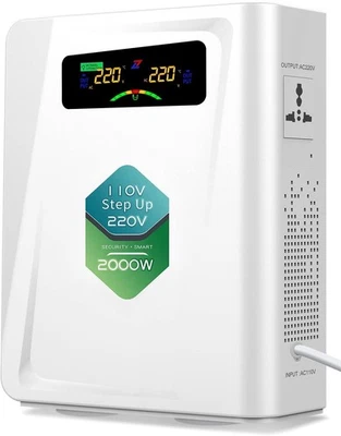 2000W Step Up Voltage Converter 110v to 220v For Large Capacity Devices - Image 1 of 4