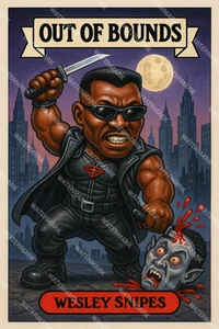 GX956 Wesley Snipes - BLADE Out of Bounds 4x6 12x18 16x24 Photo - Picture 1 of 1
