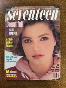 Seventeen Magazine October 1986 Molly Bulles On The Cover (Vintage 1980s) - Bild 1 von 3