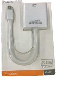 1080p Mini Displayport Male to VGA Female Video Adapter Cable Converter Chipset - Picture 1 of 3