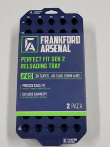 1183639 FRANKFORD ARSENAL PERFECT FIT RELOADING TRAYS 2-PACK #4S  NEW  FREE SHIP - Picture 1 of 4