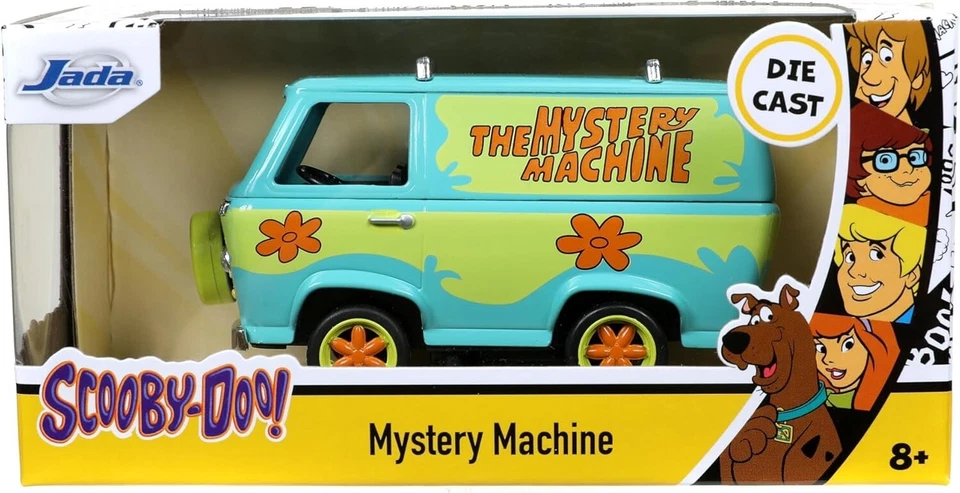 Scooby Doo Hollywood Rides Diecast Model 1/32 Mystery Machine Jada Toys Vehicles