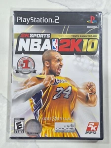 NBA 2K10 - Sony Playstation 2 PS2 - Brand New Sealed - Kobe Bryant - Picture 1 of 8