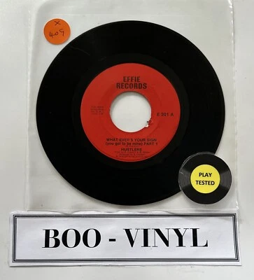 Hustlers - What Ever's Your Sign, 7" Funk Soul Disco Vinyl VG+ - Bild 1 von 4