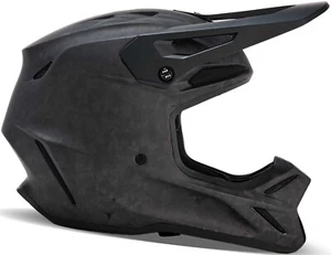 Fox Racing V3 RS Carbon Solid Helmet - Motocross Dirt Bike Offroad Adult - Picture 1 of 36