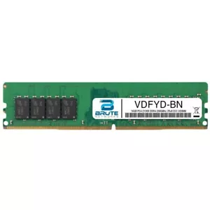 VDFYD - Dell Compatible 16GB PC4-21300 DDR4-2666Mhz 2Rx8 1.2v ECC UDIMM - Picture 1 of 3