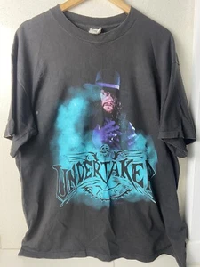 Camiseta de Lucha Libre WWE The Undertaker WWF 1998 Descansa en Paz De Colección Doble Cara - Imagen 1 de 8