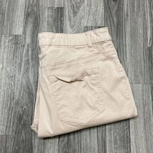 BUFFALO Mid Rise Stretch Pink Skinny Ankle Grazer Casual Pants Womens Size 12/32 - Picture 1 of 12