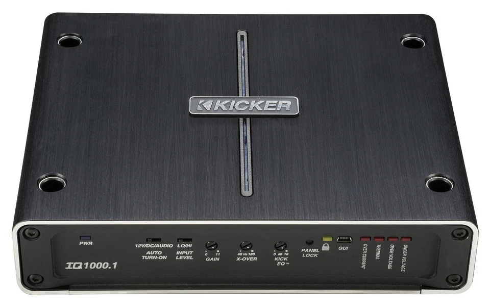 Kicker Class-D Monoblock IQ1000.1 mit DSP 1000 Watt RMS UVP: 899.-€ - Bild 1 von 4