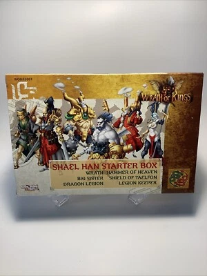 CMON Wrath of Kings Shael Han Miniature Wargame Starter Set New Open Box - Image 1 of 4