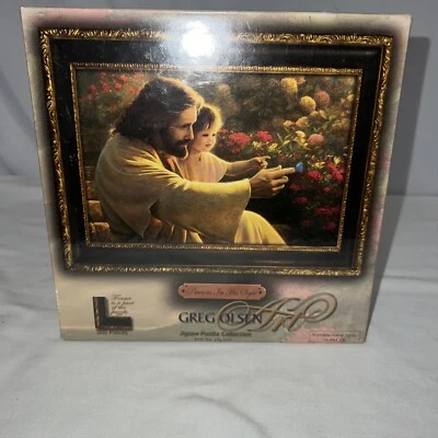 Greg Olsen "Precious In His Sight" 500 piece Jigsaw New Sealed Jesus Puzzle - Image 1 of 4