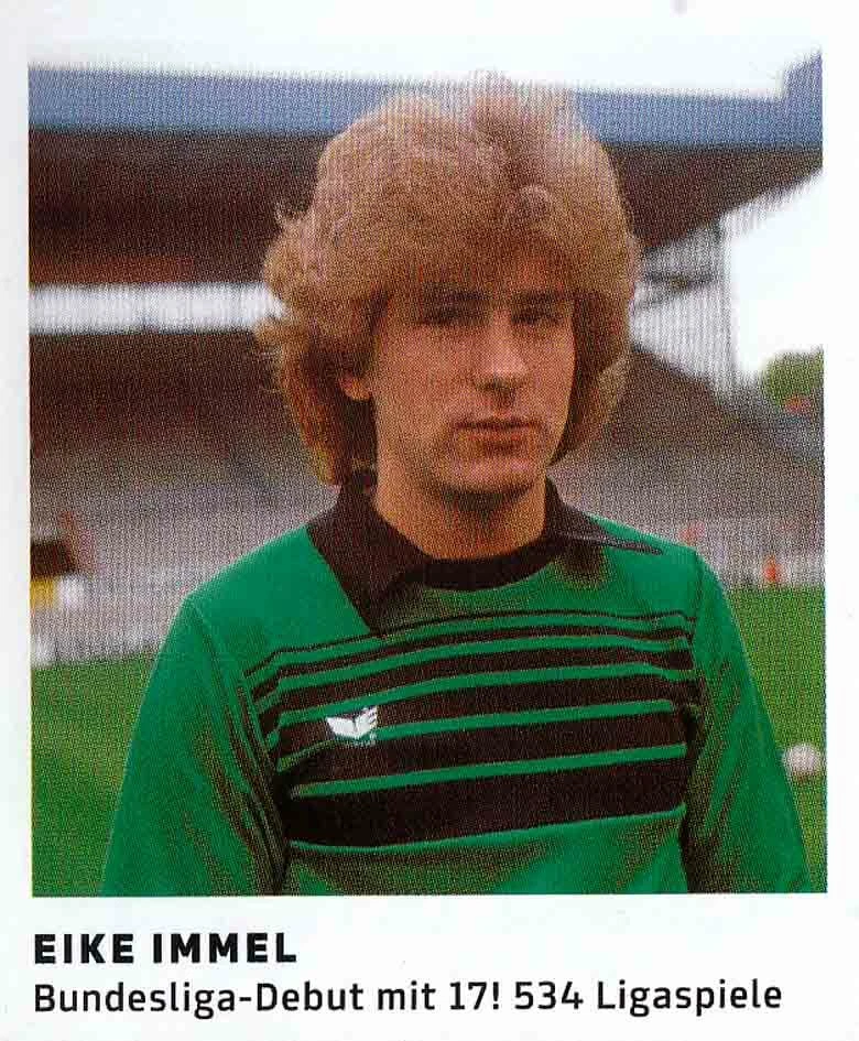 PANINI FUßBALL 11 FREUNDE - FUßBALL KLASSIKER Panini stickers 11 friends football classics No. 89: Eike Immel Borussia Dortmund