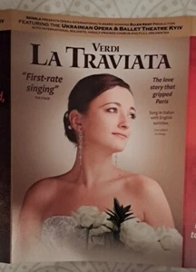 Triple Opera Flyer UK spring 2024 featuring Verdi's La Traviata Puccini & Bizet - Picture 1 of 8