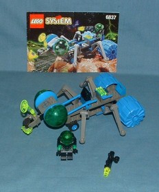 SYSTEM, SPACE, INSECTOIDS COSMIC CREEPER 6837 - LEGO - USED W/ INSTRUCTIONS