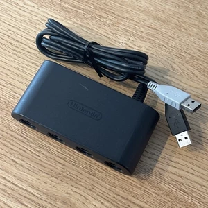 OEM Nintendo Gamecube Controller USB Adapter for WiiU and Switch WUP-028 Japan - Picture 1 of 4