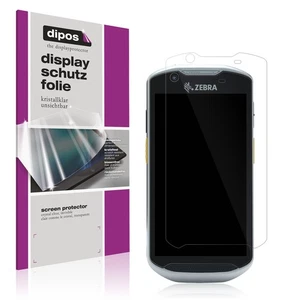 4x Displayschutzfolie für Zebra TC52x-HC Schutz glasklar dipos - Bild 1 von 6