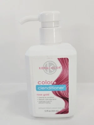 Keracolor Color + Clenditioner 半永久染发护发素 - 玫瑰金 — 第 1/3 张图片
