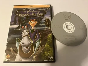 ADVENTURES OF ICHABOD AND MR TOAD DVD 1949 DISNEY HEADLESS HORSEMAN BING CROSBY - Picture 1 of 5