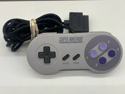 Controlador Original SNES Super Nintendo Auténtico OEM OFICIAL SNS-005 Probado Foto 1 de 4